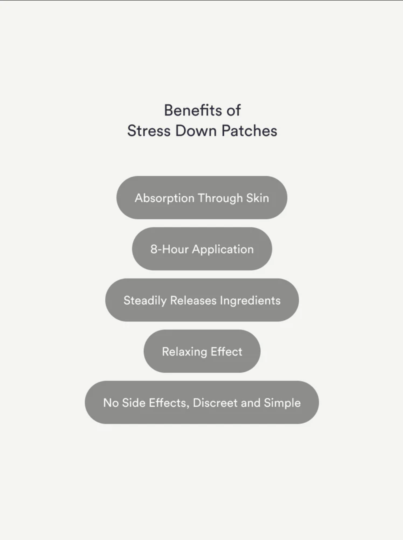 Stress Down Patches